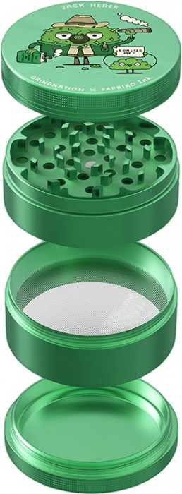 GrindNation Papriko Vol. 2 Grinder 4-tlg ø 63mm